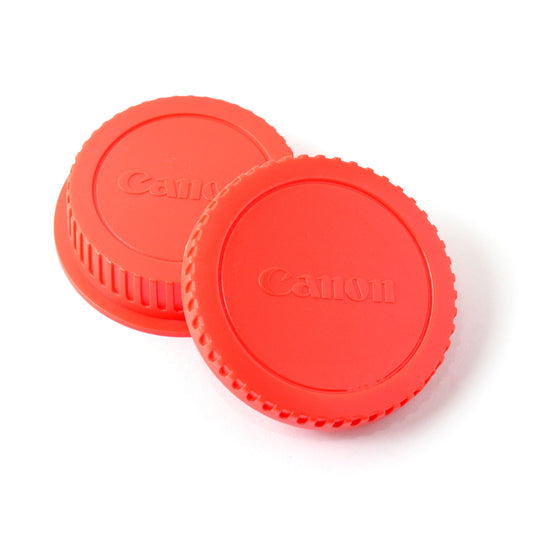 Red Color Camera Rear Lens cap for CANON EOS EF EF-S